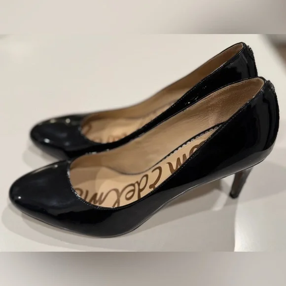 Sam Edelman Glossy Black Pumps - Picture 3 of 6